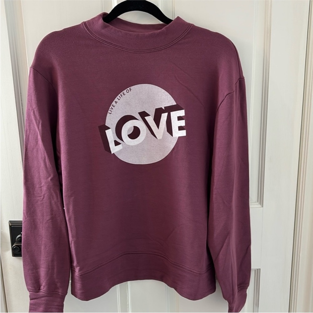 good hYOUman Mauve Sweatshirt